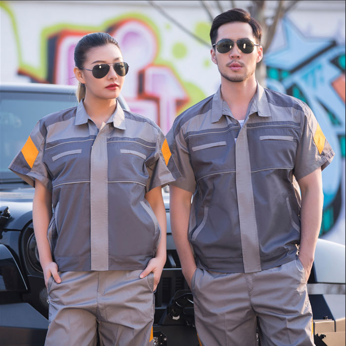 雪佛蘭4S店工作服 修理廠工作服 JL-QX015