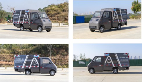 吉利小神童3方純電動(dòng)密閉式桶裝垃圾車(chē)