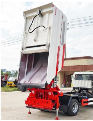 長安后雙輪自裝卸式垃圾車_帝王環(huán)衛(wèi)牌HDW5032ZZZS6型自裝卸式垃圾車